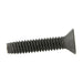 Vis à rouler, tête plate à empreinte Torx T30, entièrement filetées, 1/4"-20 x 4" de longueur, en acier à faible teneur en carbone cémenté, phosphatées noires et huilées par Spaenaur Inc.