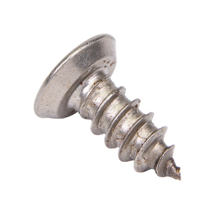 Tapping Screw, Flat Head Security Phillips Drive, Type A, #10 x 2-1/2" Length, Stainless Steel by Spaenaur Inc.