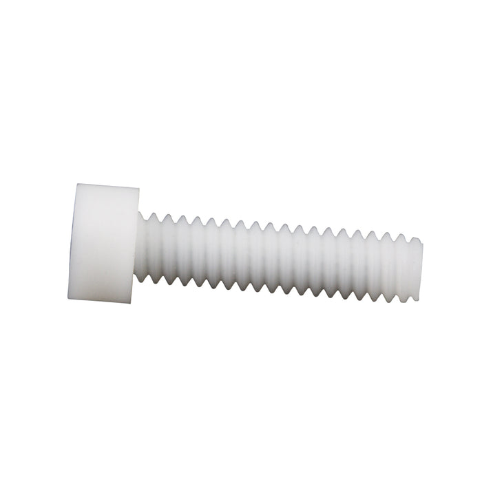 Machine Screw, Fillister Head, Slotted Drive, 1/4"-20 UNC x 3/8" Length, Steel Electro Zinc Plated or Cadmium Plated by Spaenaur Inc.