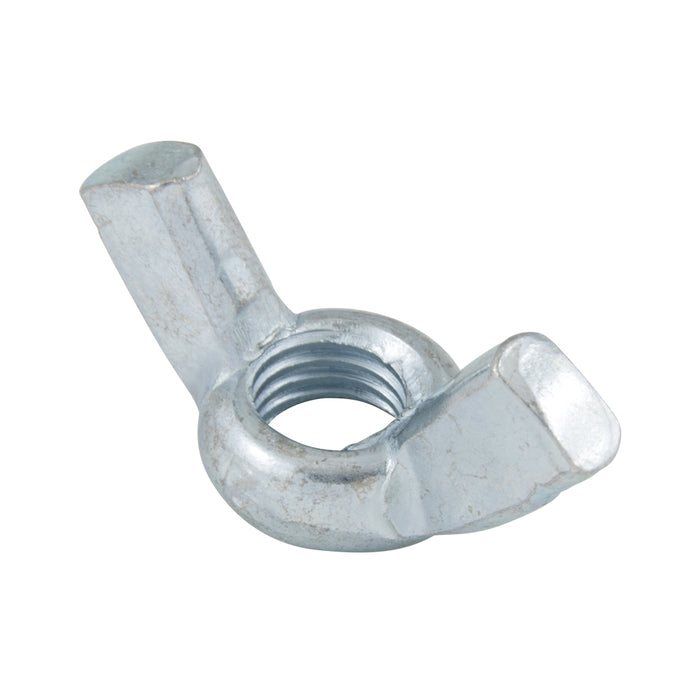 Wing Nut, American form M4 x 0.70 Pitch Cold forged Steel Zinc Plated