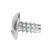 Tapping Screw, Truss Head Socket/Slot Drive, Type B, #8 x 5/16" Length, Steel Zinc Plated by Spaenaur Inc.
