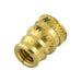 Press Insert 240 Series 3/8"-16 UNC Brass by E-Z Lok
