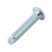 Security Thread-Cutting Screw, 6-Lobe Button HD, Type F 1/4"-20 UNC x 1 1/2", Recess Tr27 Low Carbon Case Steel Hardened Zinc Plated by Spaenaur Inc.