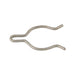 Hairpin Cotter, External Type (Retaining Clip) Centre Eye 5/64", Oal 13/32", Wire .026" Steel Zinc Pl by Spaenaur Inc.