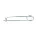 Safety Pin 2 3/4" O/A L, 1-11/16" Throat L, 5/8" IW (.091" Wire Diameter) Steel Trivalent Zinc Plated by Spaenaur Inc.
