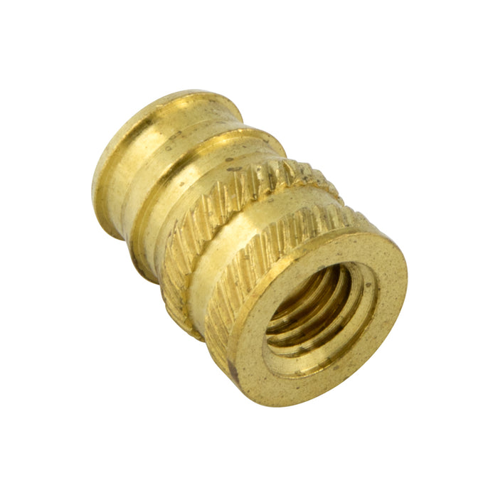 Metric Press Insert M4-0.7 x .313" LONG Brass