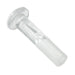 Molded Threaded Plastic Post Unslotted, 7/32" O.D. Barrel #8-32 UNC x 1/4" LG Under Head Cellulose Acetate Butyrat, Clear by Spaenaur Inc.