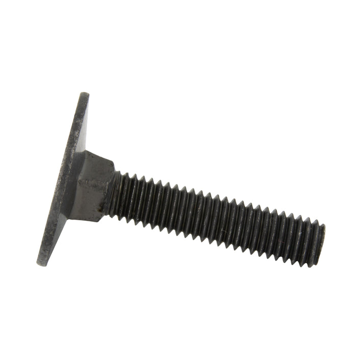 Elevator Bolt, Large Head, 3/8"-16 x 2-1/2" Length, Steel Plain Grade 5, ASME/ANSI B18.5