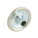 Durable Fasteners Cap 24 Ligne (.600"),1/4" Barrel Length Brass Nickel Plated by Spaenaur Inc.