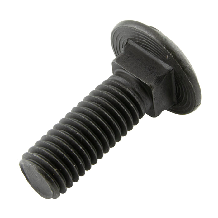 Carriage Bolt, Round HD Square Neck 5/16"-18 UNC x 3/4" LG, Full Thread Grade 5 Steel Plain Finish ANSI B18.5-1978