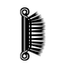 Flexible Weatherstrips Contour with Stainless Steel Bead 9/16" x 17/64" x 96" LONG Steel/Rubber/Wool by Spaenaur Inc.