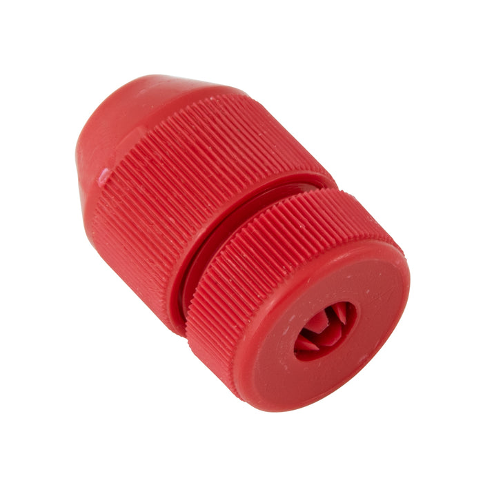 Adjustable Drill STop 1/4"-1/2" Range Nylon Red by Spaenaur Inc.