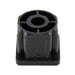 Plug Glide for 16/18 Gauge Square Tube 1" x 5/16"-18 Polyethylene Black by Spaenaur Inc.