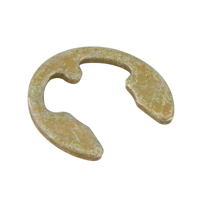 Retaining Ring External DIN 6799 8mm/11mm Shaft DIA, 7mm GRoove DIA High Carbon Spring Steel, Yellow Zinc Plated DIN 6799/ST-YZ 7 by Spaenaur Inc.