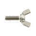 Vis à ailettes avec épaulement et tête rivetée, 1/4" - 20 UNC x 1" de longueur, en acier inoxydable 305, passivée par Spaenaur Inc.