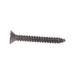 Tapping Screw, Flat Head Security Hex Socket Drive, #8 x 1-1/4" Length, Steel Black Phospate by Spaenaur Inc.