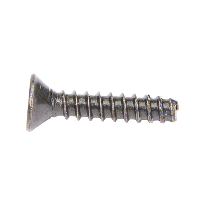 Thread-Cutting Screw Flat Phil HD #5 x 5/8" LONG, Type 25 Hardened Steel Black Zinc Finish by Spaenaur Inc.