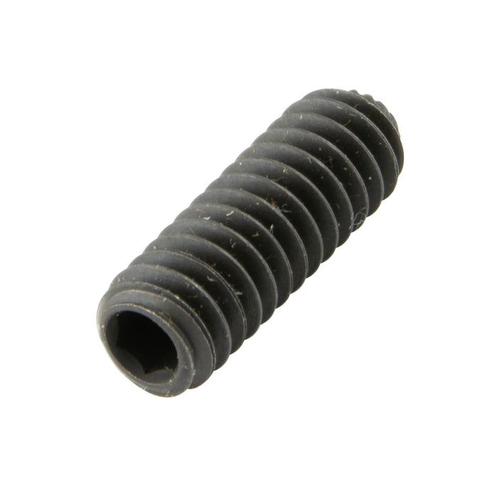 Hex Socket Set Screw Knurled Pt 7/16"-20 UNF x 3/8" LG Alloy Steel Plain