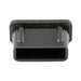 Bouchon rectangulaire 1 po x 2 po Base 16-18 GA Polyéthylène noir par Spaenaur Inc.