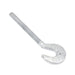 Turnbuckle Hook Fitting Right Hand Thread 5/16"-18 UNC x 4 1/2" Take Up 1030 Steel Hot Galvanized by Spaenaur Inc.