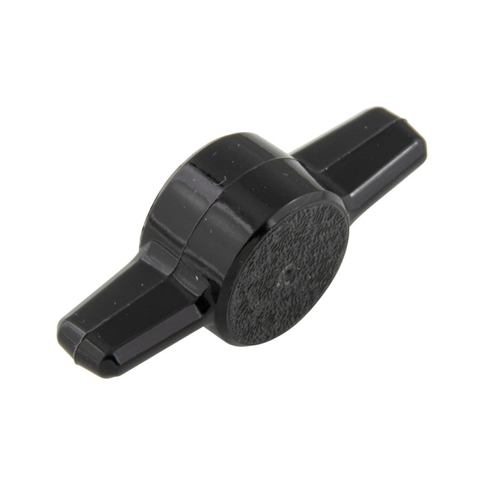 Shear-Loc Tee Knob, Metric M8 Dupont Delrin 500 Black