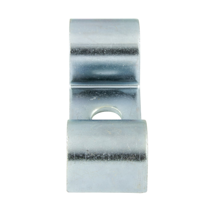 Collier de serrage double standard de type ouvert pour usage moyen, capacité 1/4 po de diamètre, taille de trou 9/32 po, acier zingué par Spaenaur Inc.