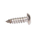 Tapping Screw, Button Head Torx Drive, #8 x 1/2" Length, Stainless Steel by Torx®