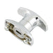 Flush-Mounted Drop "T" Handle Steel Zinc Plated by Spaenaur Inc.