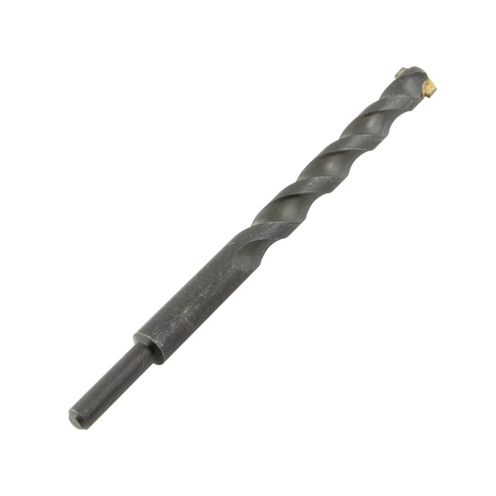 Straight Shank Masonry Drill, Percussion Type, Carbide Tipped 10mm DIA. x 120mm O/A Length Steel by Spaenaur Inc.