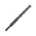 Straight Shank Masonry Drill, Percussion Type, Carbide Tipped 10mm DIA. x 120mm O/A Length Steel by Spaenaur Inc.