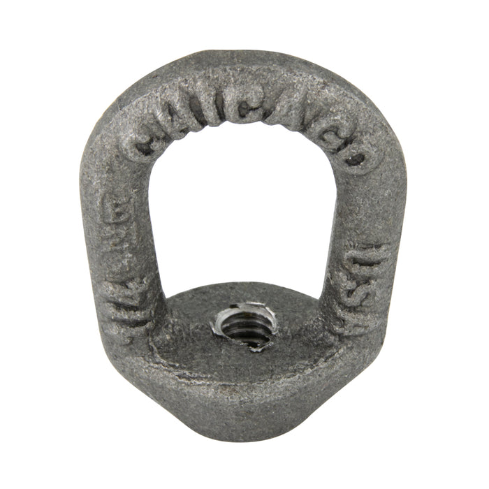 Écrou à œil ovale forgé par estampage – pour le levage, 7/8"-9, en acier à faible teneur en carbone, sans revêtement, fabriqué par Spaenaur Inc.