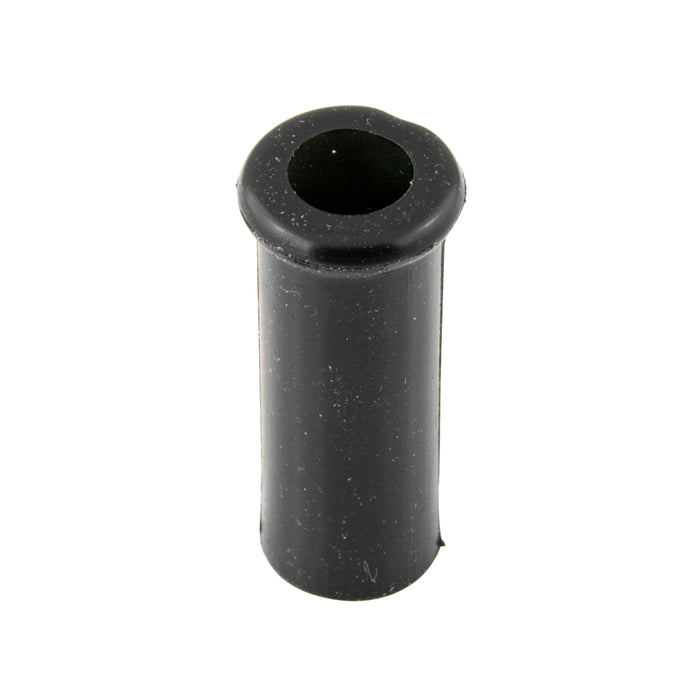 Bushing, Sleeved Sleeve DIA 19/64" x 5/32" Bore 3/16" PVC-329 Black, 55 Duro by Spaenaur Inc.