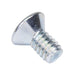 Machine Screw, Flat Head, Square Socket Drive, 1/4"-20 UNC x 3/4" Length, Steel Zinc Plated Trivalent by Spaenaur Inc.