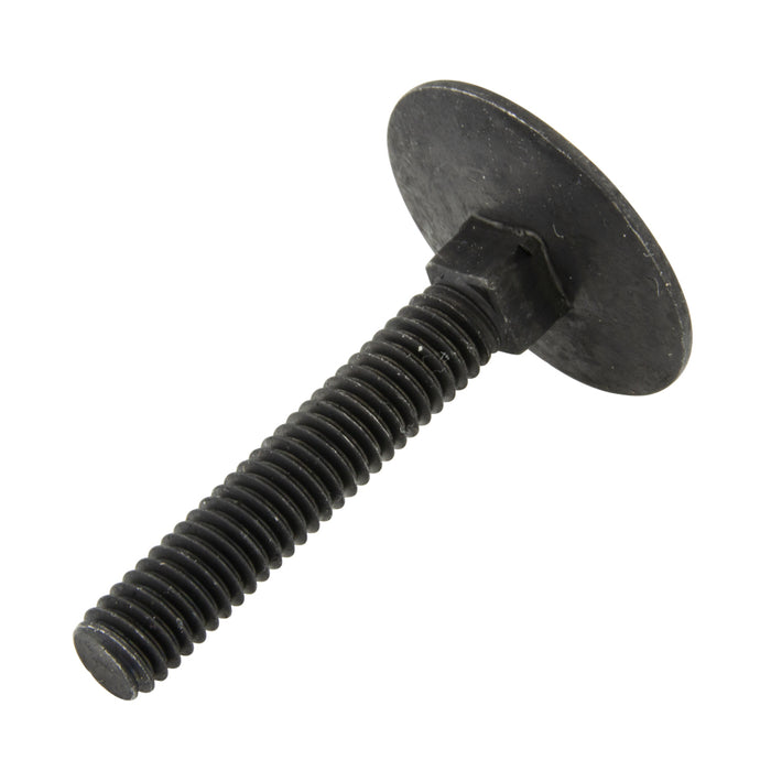 Elevator Bolt, Large Head Flat countersunk Head, 5/16"-18 x 2" Length, Steel Plain Grade 5, ASME/ANSI B18.5