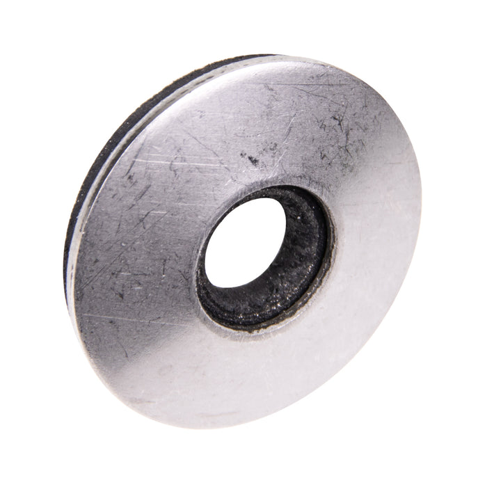 Master Seal Washer for Screw Size #6 5/32" ID x 3/8" OD x 22 GA 302 Stainless Steel Bonded to EPDM Black
