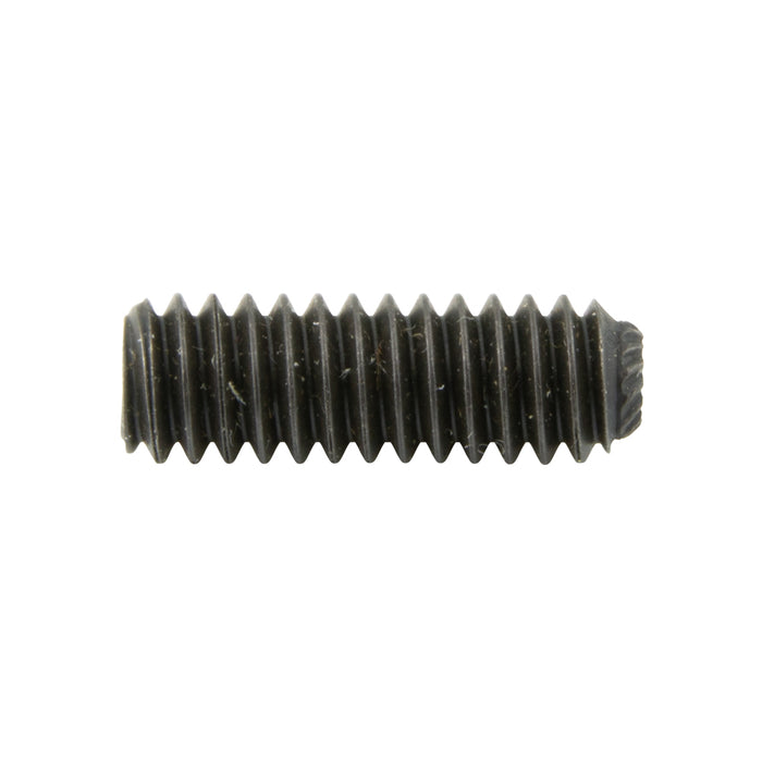 Vis à six pans creux à pointe moletée 1/4 po-28 UNF x 1/2 po de longueur en acier allié traité thermiquement, sans tête, ANSI B18.3-1986