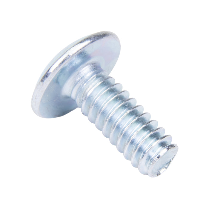 Machine Screw, Truss Head, Square Socket Drive, #10-24 UNC x 1/2" Length, Steel Zinc Plated Chromate by Spaenaur Inc.
