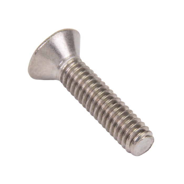 Security Screw, Oval Head Spanner Drive, #8-32 UNC x 3/4" Length, Brass Plain by Spaenaur Inc.