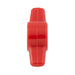 Bouton en T Shear-Loc, métrique M6 Dupont Delrin 500, rouge, par Spaenaur Inc.