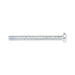 Machine Screw, Pan Head, Phillips Drive, #12-24 UNC x 1-1/4" Length, Steel Zinc Plated by Spaenaur Inc.