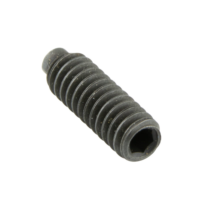 Hex Socket Set Screw Half Dog Pt 3/8"-24 UNF x 3/8" LG Alloy Steel Heat Treated Plain ANSI B18.3-1986