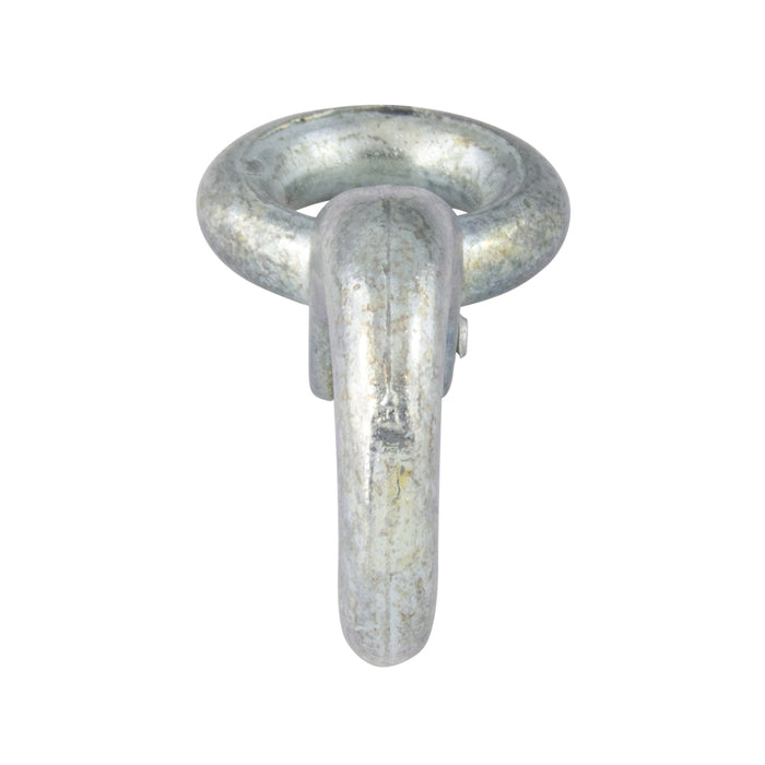 Boat Snap, Fast Eye 16 mm Eye,85 mm Oal,12 mm Snap Opening Zinc Die Cast, Nickel Plated