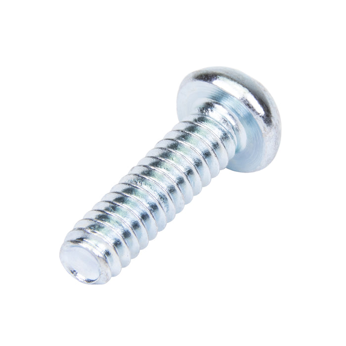 Machine Screw, Round Head, Square Socket Drive, #6-32 UNC x 3/4" Length, Steel Zinc Plated Trivalent by Spaenaur Inc.