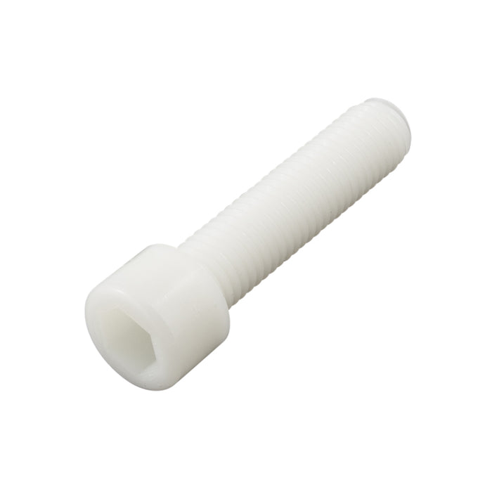 M8 x 1.25 x 30mm Hex Socket Cap Screw DIN 912 Fully Threaded Nylon (Polyamide 6.6)