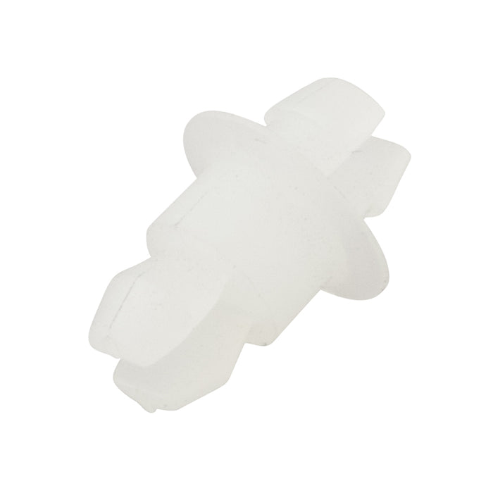 Printed Circuit Board Post, Msp .125" LGTH, Hole Size .154"/.158" Nylon 6/6 Natural by Spaenaur Inc.