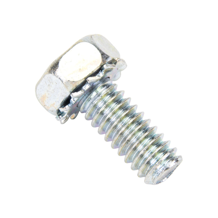 Machine Screw, Sems Indented Hex Head, Unslotted Drive, 1/4"-20 UNC X 5/8" Length, Steel Zinc Plated by Spaenaur Inc.