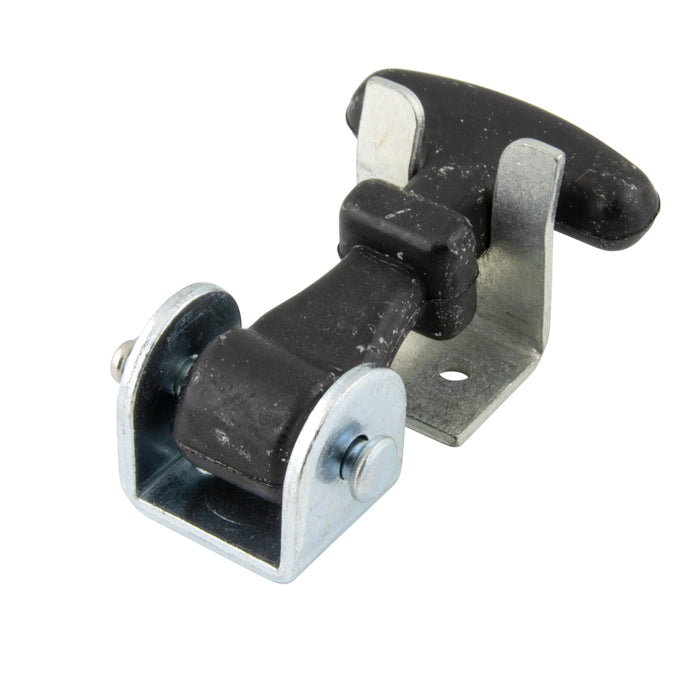 Hood Fastener Midget Size with Mounting Hrdwre (5 Components) 1/Pk Strap Overall 2 15/32" Length Rubber/Steel Zinc Plated