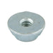 Écrous inviolables #10-24 UNC x 0,661" de diamètre extérieur x 0,250" de hauteur, en acier à faible teneur en carbone, avec revêtement en cadmium dur, fabriqués par Tampruf™