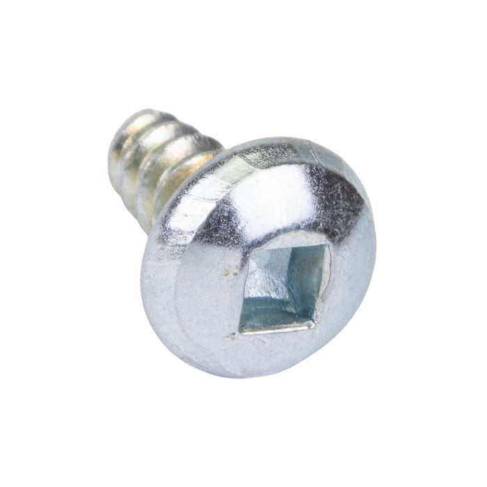 Tapping Screw, Truss Head Square Socket Drive, Type B, #8 x 3/8" Length, Steel Zinc Plated by Spaenaur Inc.