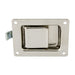 Paddle Handle Recessed Latch, Non-Locking Steel Nickel Plated by Spaenaur Inc.